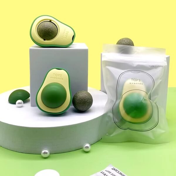 Juguete Interactivo De Aguacate Con Hierba Gatera