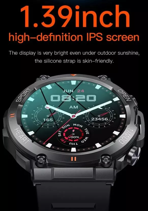 Reloj De Pulsera Inteligente Smartwatches, Qungo K56 Pro, Llamadas