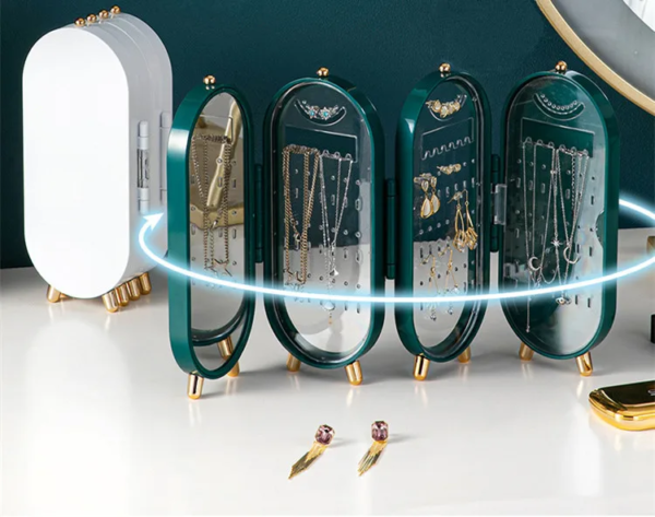 Organizador De Joyas Qhome - Joyero Plegable