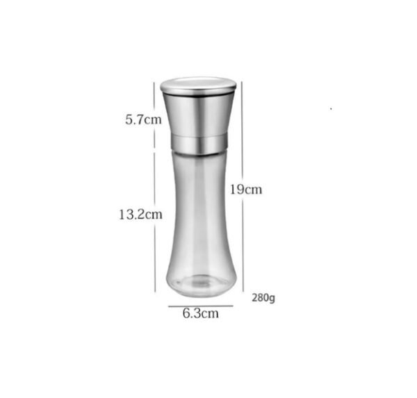 Molino De Sal Y Pimienta 200Ml En Acero Inoxidable