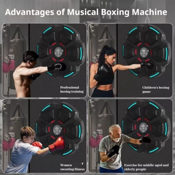 Máquina De Boxeo De Música Inteligente Con Bluetooth M1