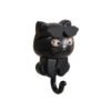 Gancho De Gato Autoadhesivo Multifuncional Portallaves Negro