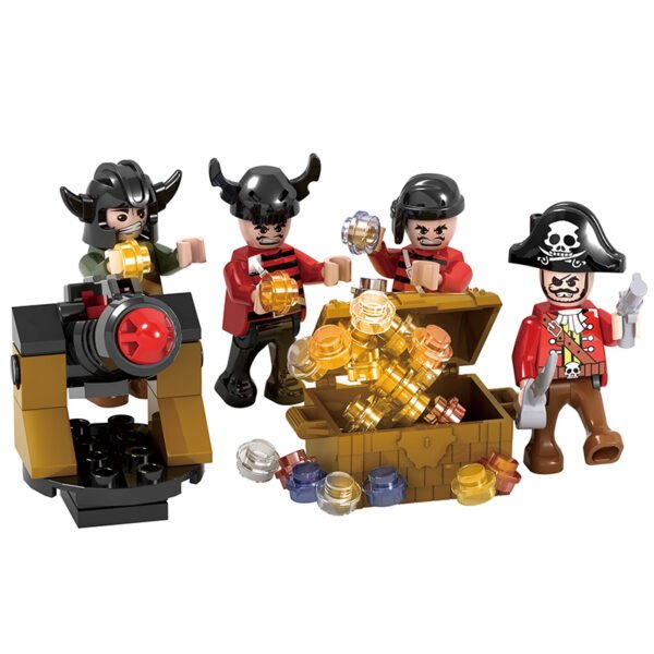 Cogo Barco Pirata Set3120 De 807 Piezas