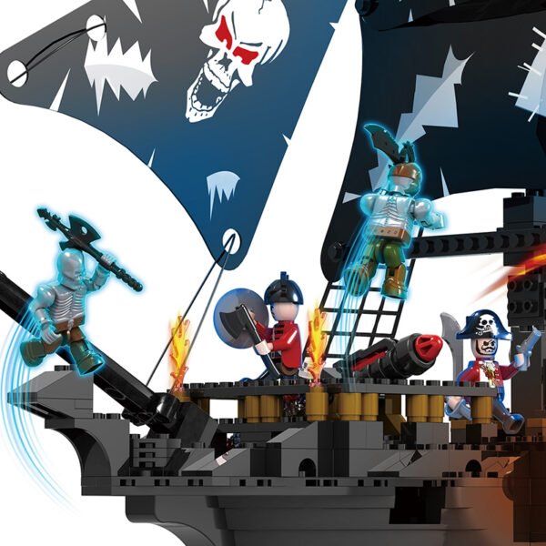 Cogo Barco Pirata Set3120 De 807 Piezas