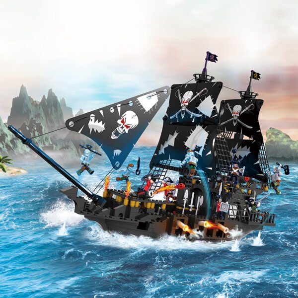 Cogo Barco Pirata Set3120 De 807 Piezas