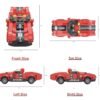 Auto Carreras Power Juguete Armar 173pcs Armatodo Didáctico