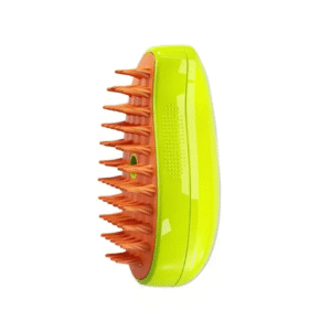 Cepillo De Vapor Para Gatos 3 En 1 Autolimpiante Verde