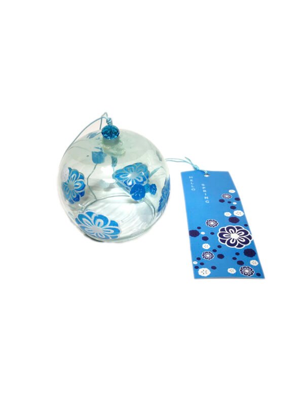 001-01 Campana De Viento Japonesa Copo De Hibisco
