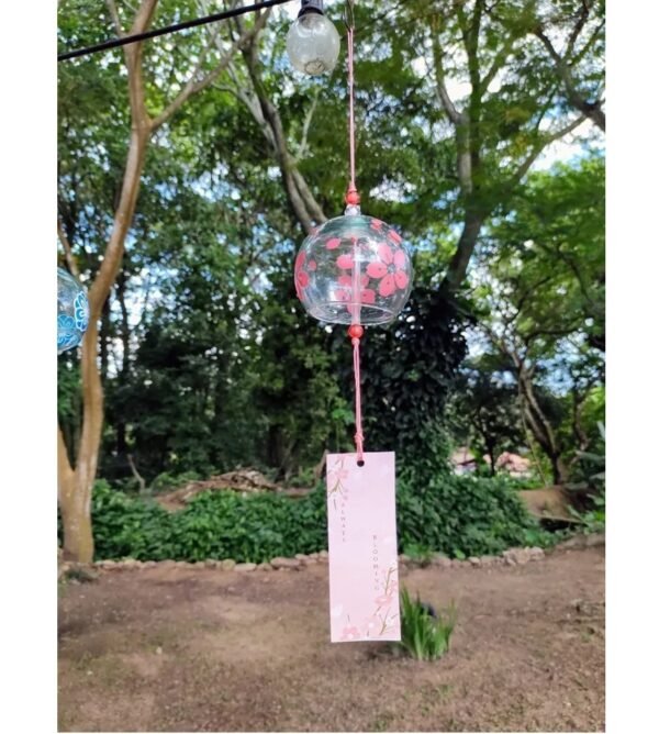 02 Campana De Viento Japonesa Flor De Cerezo