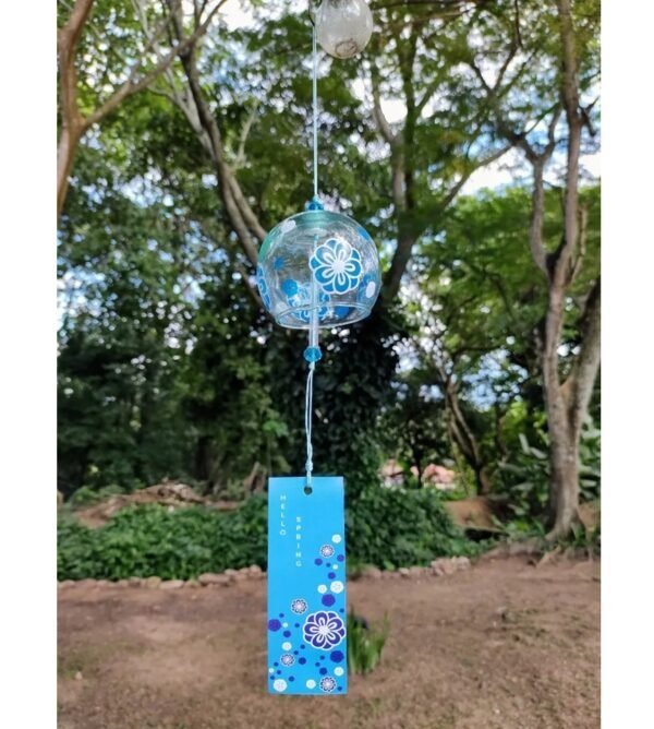 03 Campana De Viento Japonesa Copo De Hibisco