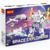 Cogo Exploradores Del Espacio 2 En 1 Set2122-2 De 171 Piezas