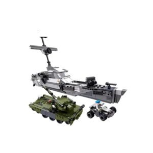 Cogo Exploradores Militar 8 En 2 Set3041 De 877 Piezas