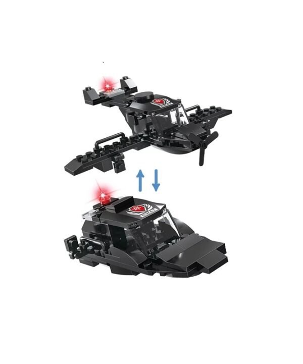 04 Cogo Policia De La Ciudad 8 En 1 Set3025 De 733 Piezas