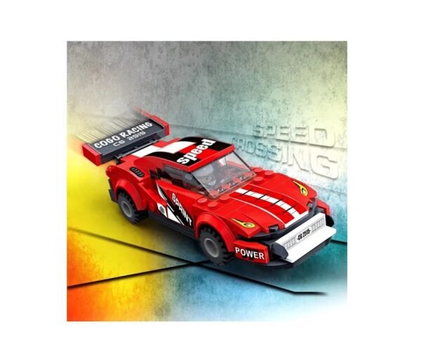 04jpg Cogo Auto De Carreras Power C6 Set 3425 De 195 Piezas