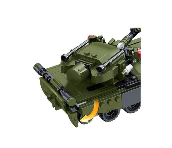 Cogo Exploradores Militar 8 En 2 Set3041 De 877 Piezas