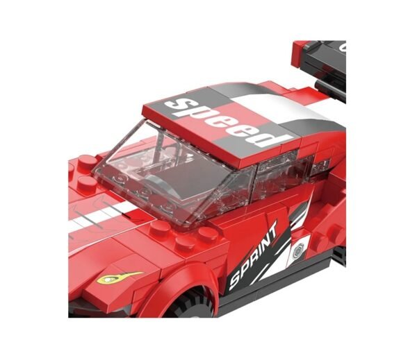 05 Cogo Auto De Carreras Power C6 Set 3425 De 195 Piezas