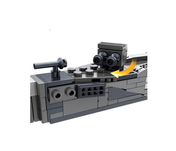 Cogo Exploradores Militar 8 En 2 Set3041 De 877 Piezas