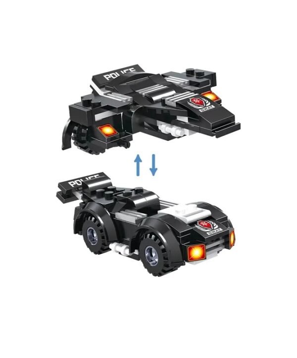 06 Cogo Policia De La Ciudad 8 En 1 Set3025 De 733 Piezas