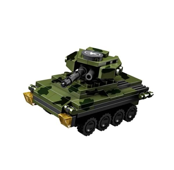 1 Cogo Exploradores Militar 3 En 1 Set3019-2 De 96 Piezas