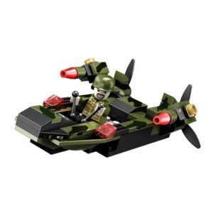 Cogo Exploradores Militar 3 En 1 Set3019-6 De 94 Piezas