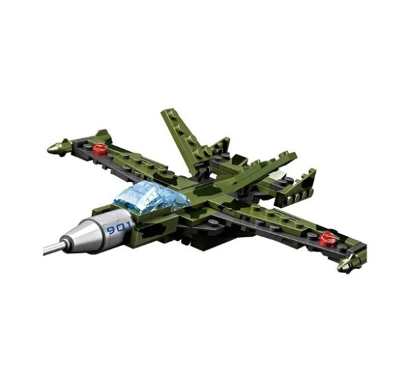 1 Cogo Exploradores Militar 3 En 1 Set3019-7 De 102 Piezas