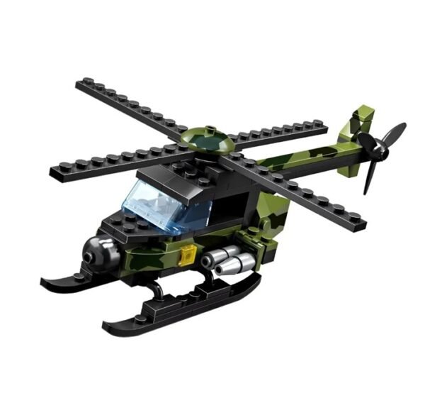 Cogo Exploradores Militar 3 En 1 Set3019-8 De 111 Piezas