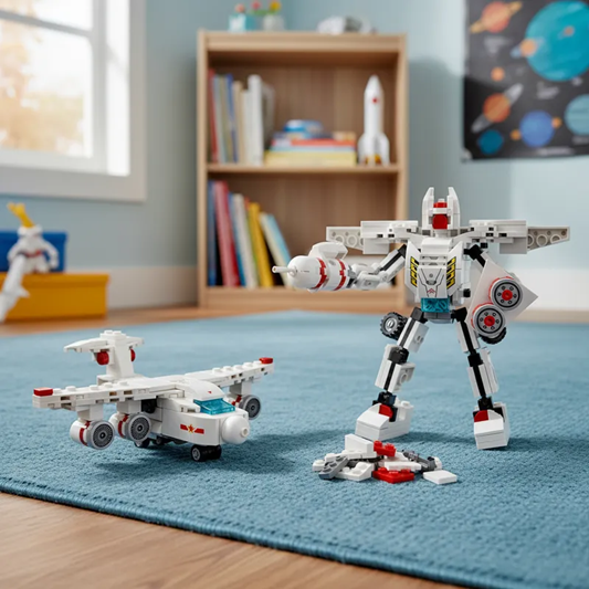 2 Cogo Exploradores Del Espacio 2 En 1 Set2122-4 De 179 Piezas