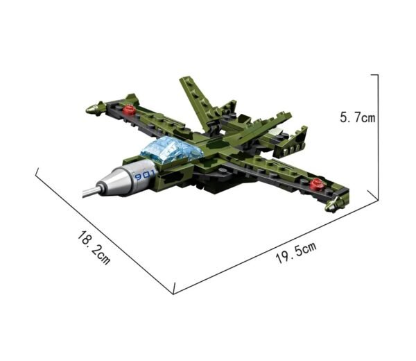 2 Cogo Exploradores Militar 3 En 1 Set3019-7 De 102 Piezas