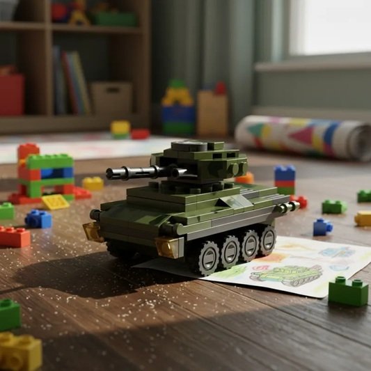 3 Cogo Exploradores Militar 3 En 1 Set3019-2 De 96 Piezas