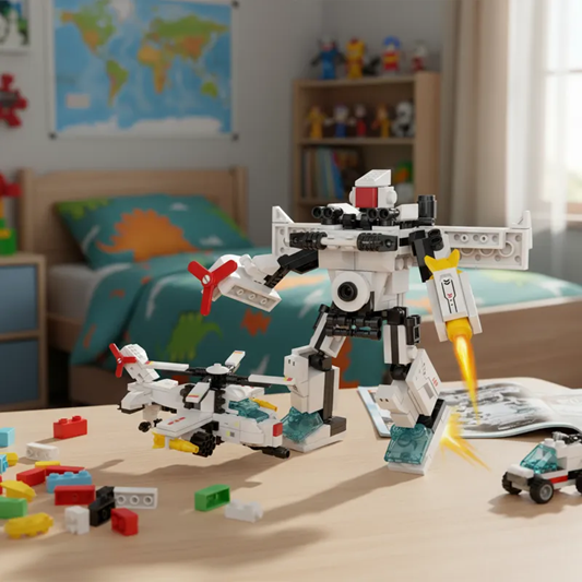 Cogo Exploradores Del Espacio 2 En 1 Set2122-3 De 179 Piezas