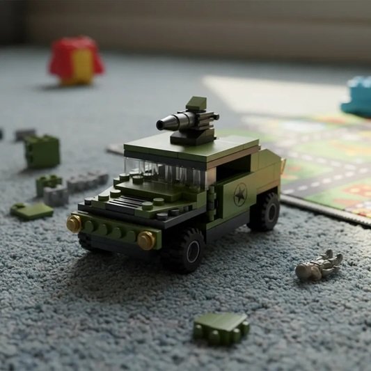 Cogo Exploradores Militar 3 En 1 Set3019-3 De 110 Piezas