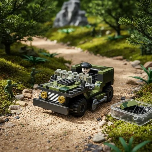 3 Cogo Exploradores Militar 3 En 1 Set3019-4 De 102 Piezas