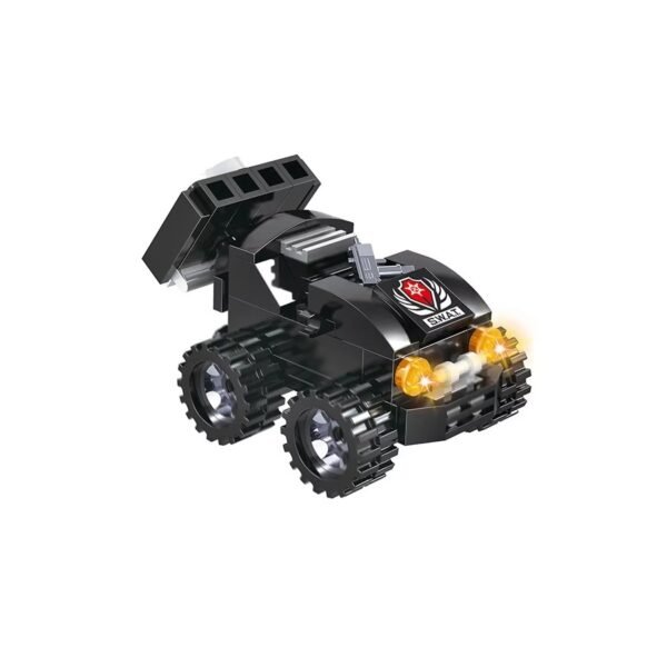 Cogo Policia De La Ciudad Neo 3 En 1 Set3025-7 De 96 Piezas