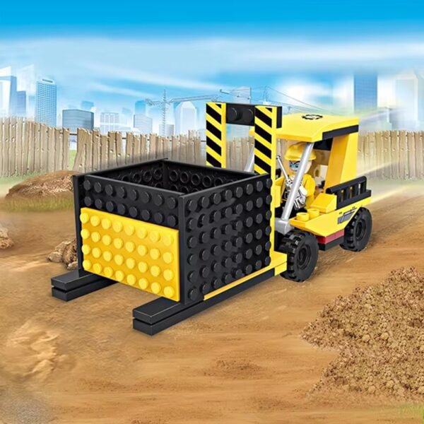 Cogo Maquinas De Construccion Set3039-1 De 107 Piezas