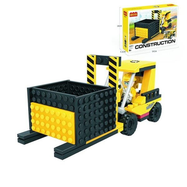 Cogo Maquinas De Construccion Set3039-1 De 107 Piezas