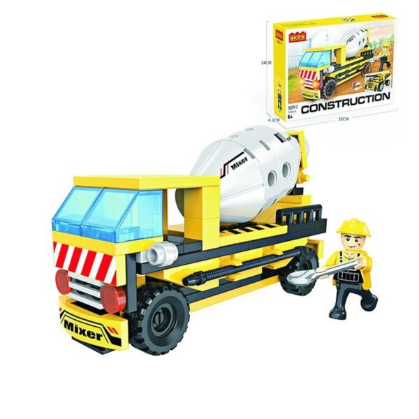 3039-2-3 Cogo Maquinas De Construccion Set3039-2 De 100 Piezas