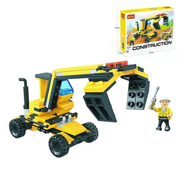 3039-3-3 Cogo Maquinas De Construccion Set3039-3 De 105 Piezas