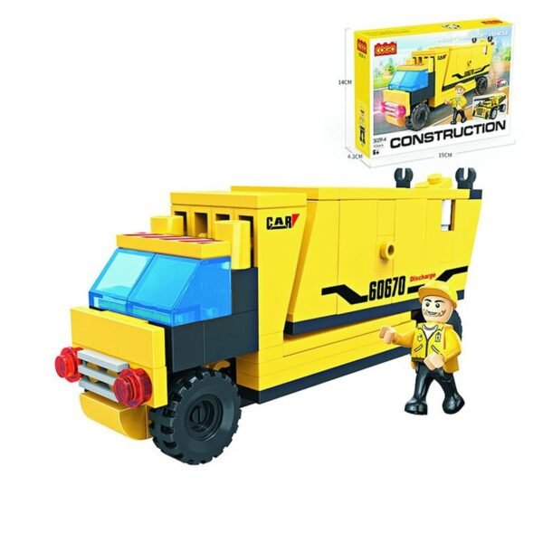 3039-4-3 Cogo Maquinas De Construccion Set3039-4 De 102 Piezas