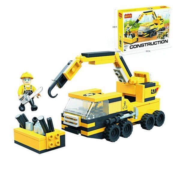 Cogo Maquinas De Construccion Set3039-7 De 117 Piezas