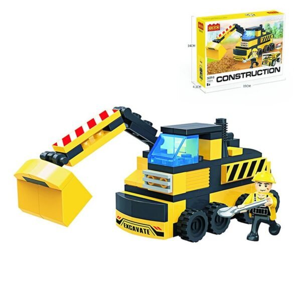 Cogo Maquinas De Construccion Set3039-8 De 104 Piezas