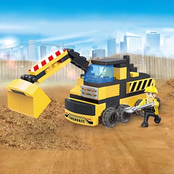 Cogo Maquinas De Construccion Set3039-8 De 104 Piezas