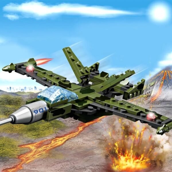 5 Cogo Exploradores Militar 3 En 1 Set3019-7 De 102 Piezas