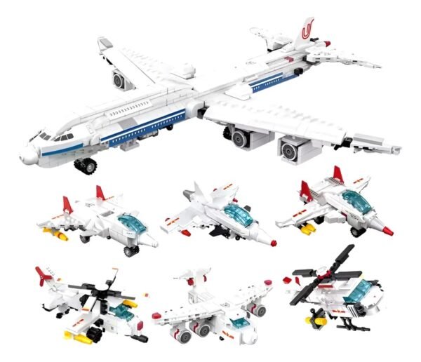 set 2122 de 1043 Cogo Exploradores Del Espacio 6 En 1 Set2122 De 1043 Piezas