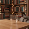 06 Taza Café Doble Pared Borosilicato 250ml Sqhome Sin Asa