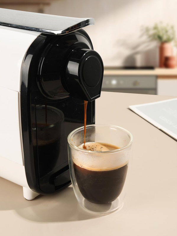 08 Taza Café Doble Pared Borosilicato 350ml Sqhome Sin Asa
