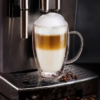 Taza Café Doble Pared Borosilicato 450ml Sqhome con Asa