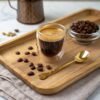 Taza Café Doble Pared Borosilicato 90ml Sqhome Sin Asa